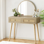 Dressing Table Set Rattan Frances