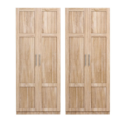 Pine Buffet Sideboard Cabinet Set of 2 | HomeAndLiving - 5