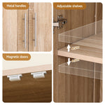 Pine Buffet Sideboard Cabinet Set of 2 | HomeAndLiving