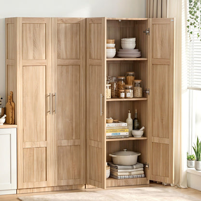 Pine Buffet Sideboard Cabinet Set of 2 | HomeAndLiving