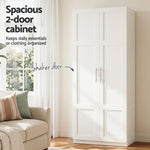 Buffet Sideboard Cabinet Set of 2 White | HomeAndLiving