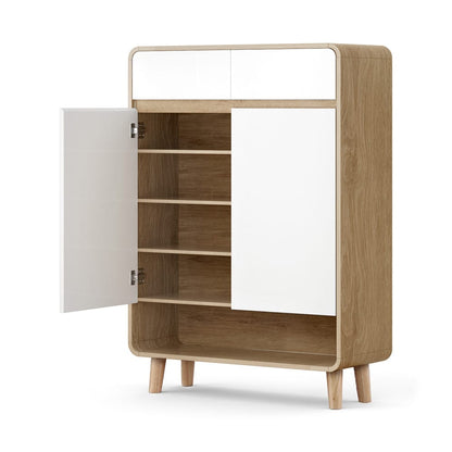 Shoe Rack Cabinet Storage 80x32x112cm