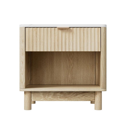 Pine Bedside Table Nightstand 48x35x47cm