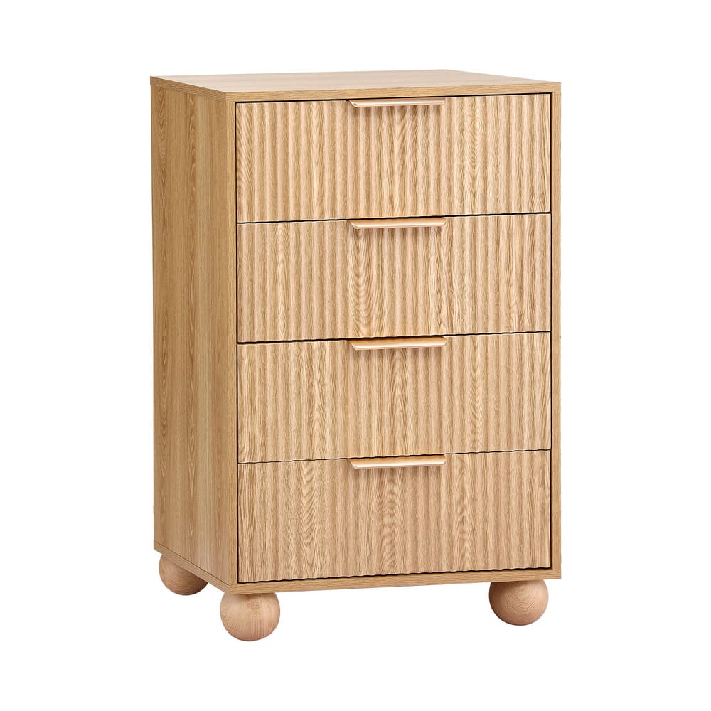 Tallboy Dresser Pine Storage 60x40x90cm