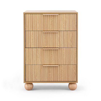 Tallboy Dresser Pine Storage 60x40x90cm