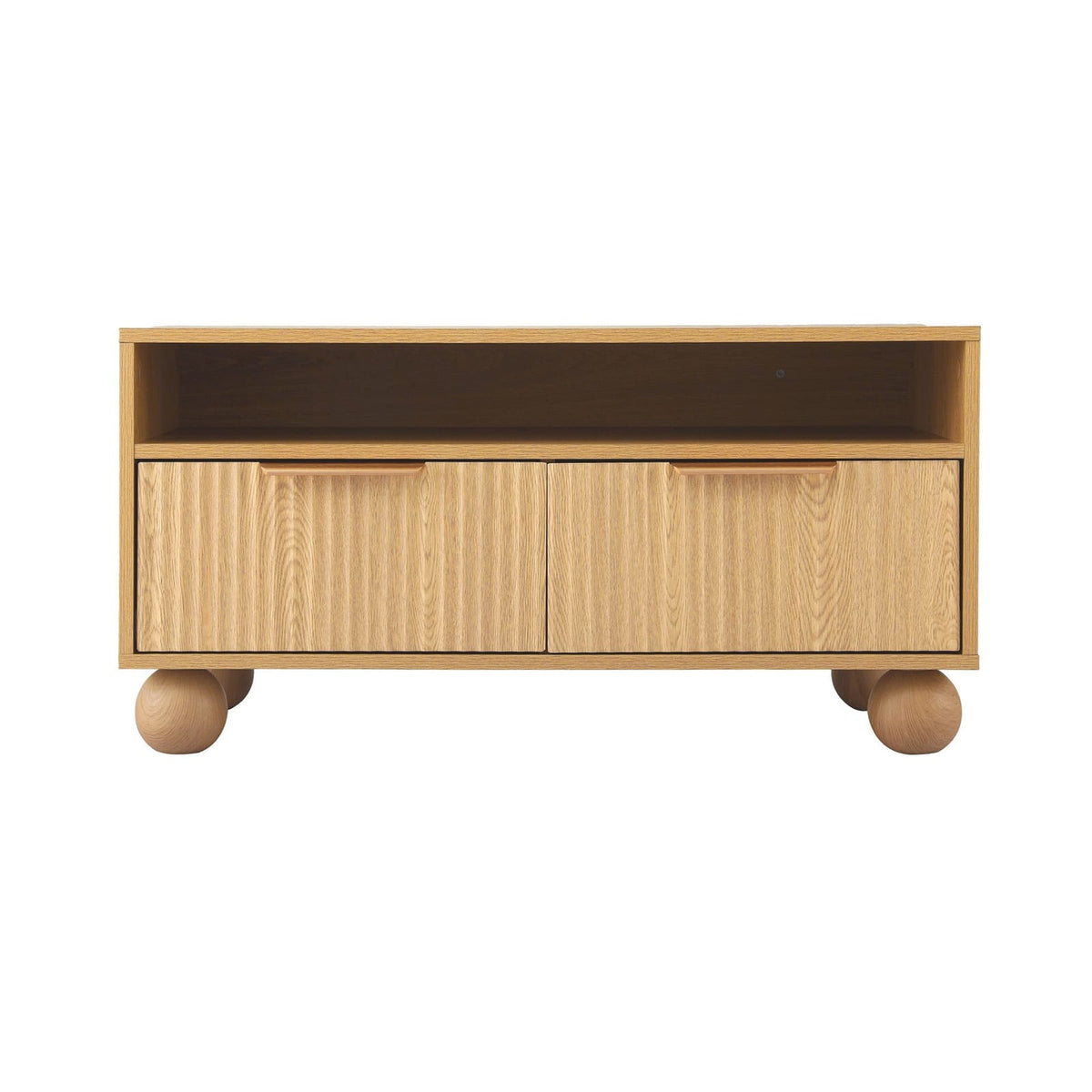 Coffee Table With Storage Drawers 90x45x45cm