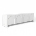 180cm TV Entertainment Unit White Cabinet | HomeAndLiving