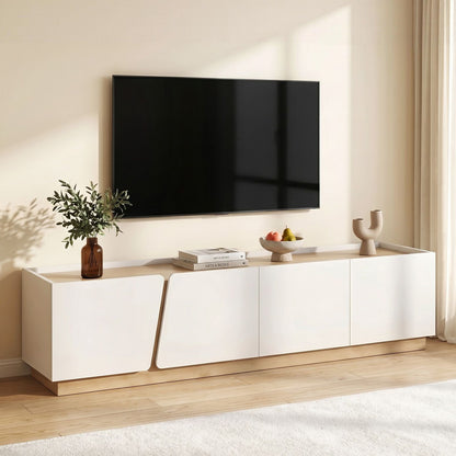 180cm TV Unit Cabinet White Pine | HomeAndLiving