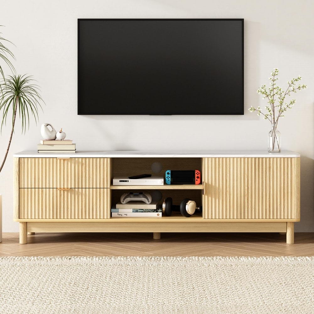 Tv Unit Storage 150cm Pine 150x40x47cm