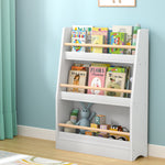 Kids Bookshelf 3 Tiers Storage Children Bookcase Organiser Display Shelf