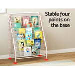 6 Tiers Kids Bookshelf Magazine Rack Children Bookcase Organiser Foldable