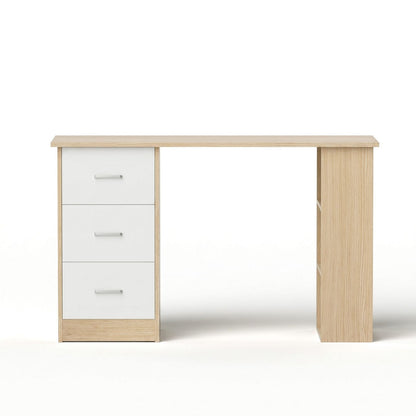 Computer Desk With Drawer Oak White 120x49x75.5cm