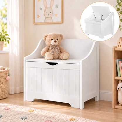 Keezi Kids Toy Box Chest Children Storage Clothes Toys Organiser Square