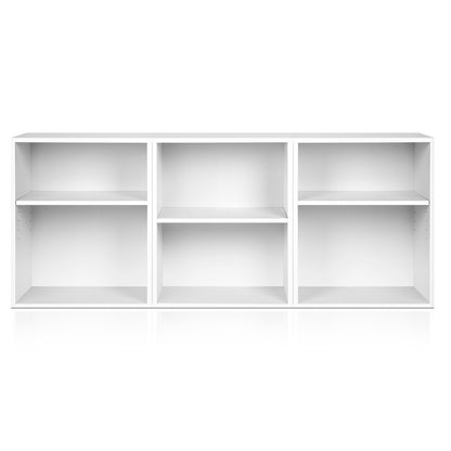 Bookshelf Set Of 3 - Vena White