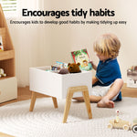 Wooden Kids Toy Box - Stylish Storage Chest