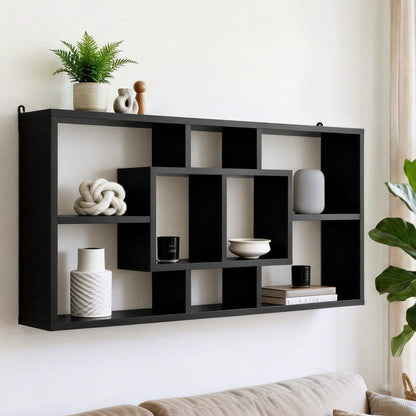 Black black 85x16x48cm, side view