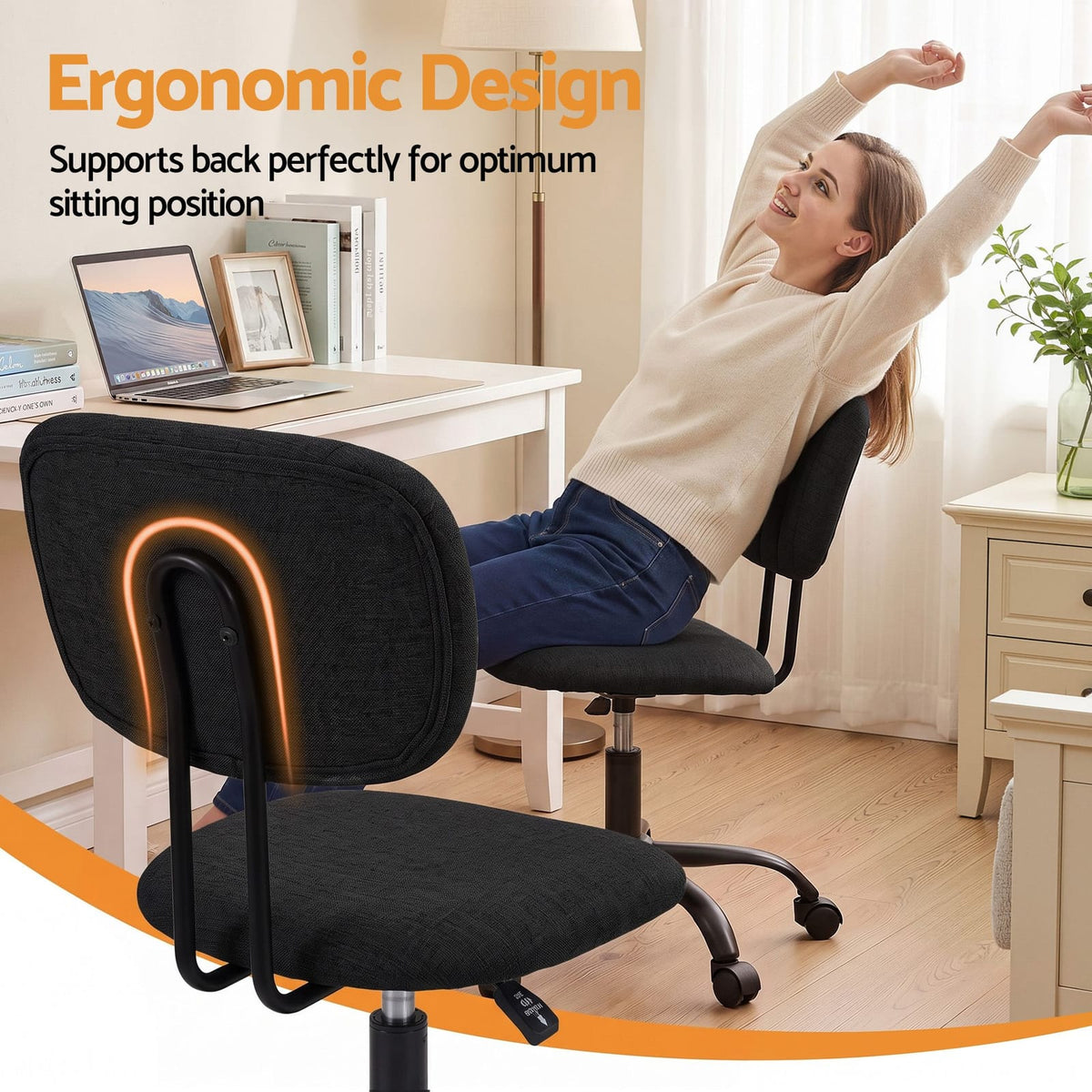 Computer Desk Set 120cm 120x49x75.5cm