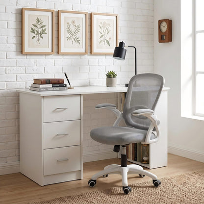 Computer Desk Set With Storage 120x49x75.5cm