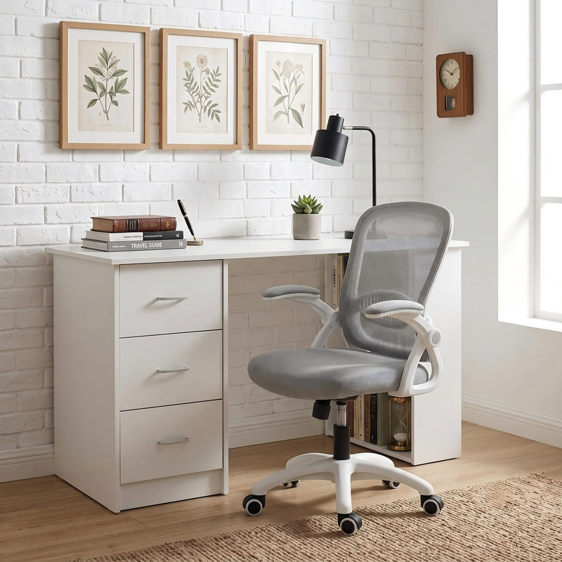 Computer Desk Set With Storage 120x49x75.5cm
