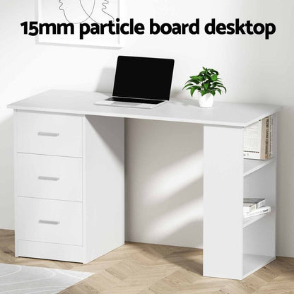 Computer Desk Set With Storage 120x49x75.5cm