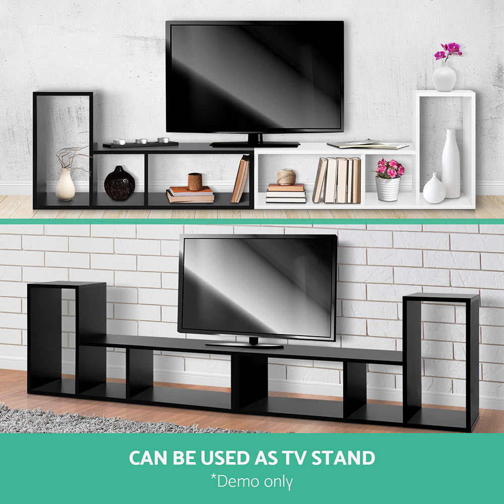 Bookshelf L Shape Diy - Black
