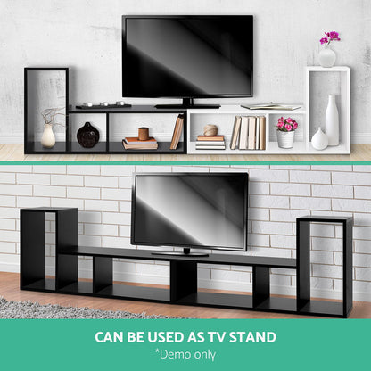 Bookshelf L Shape Diy - Black