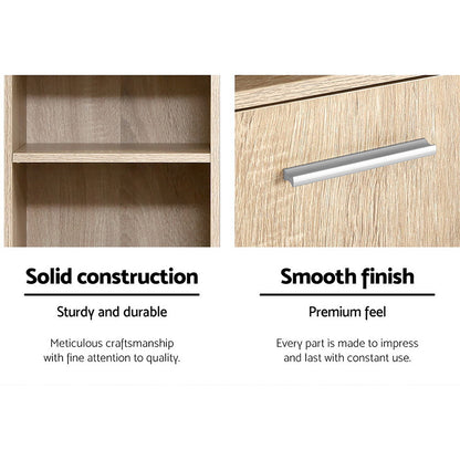 Bathroom Cabinet Storage 185Cm Wooden