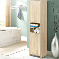 Bathroom Cabinet Storage 185Cm Wooden