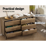 6 Chest Of Drawers - Xavi Walnut