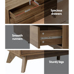 6 Chest Of Drawers - Xavi Walnut