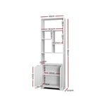 Bookshelf With Cabinet - Gina White