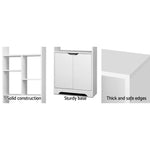 Bookshelf With Cabinet - Gina White