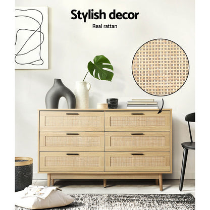 6 Chest Of Drawers - Briony Oak