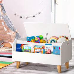 Kids Toy Box Bookshelf Storage Children Room Bookcase Organiser Display