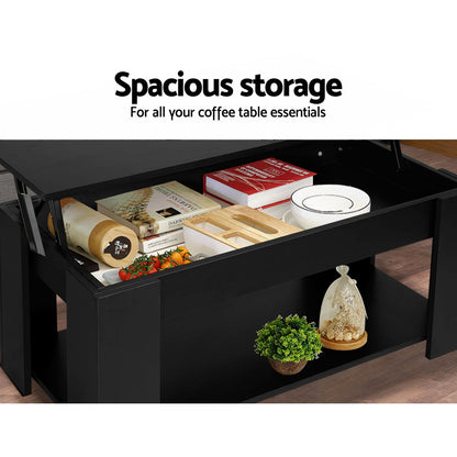 Coffee Table Lift-Top Coffee Table Black