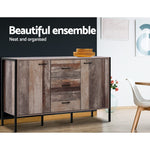 Buffet Sideboard Storage Cabinet Industrial Wooden