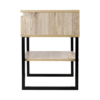 Bedside Table 1 Drawers With Shelf - Casey