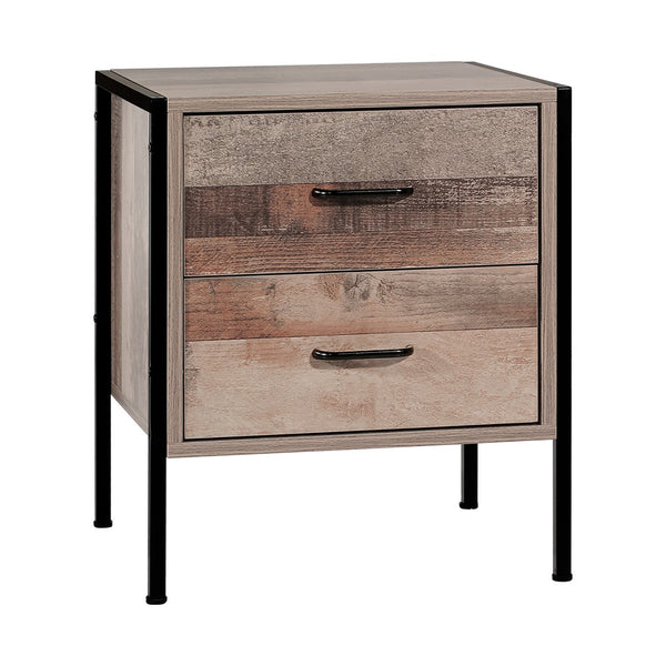  Bedside Table 2 Drawers - Barnly