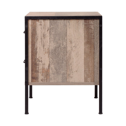 Bedside Table 2 Drawers - Barnly