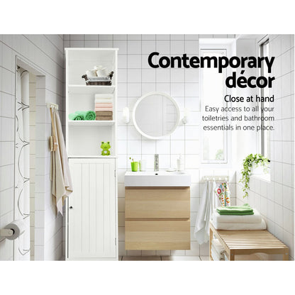 Bathroom Cabinet Storage 160Cm White