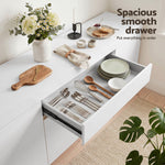 180cm Buffet Sideboard Cabinet White Storage | HomeAndLiving