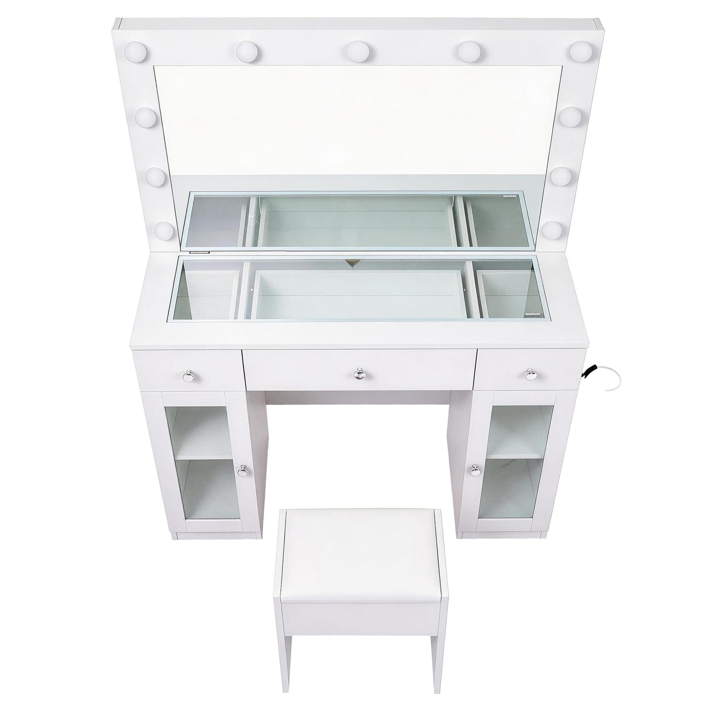 Dressing Table Vanity Desk Set 105x40x135cm