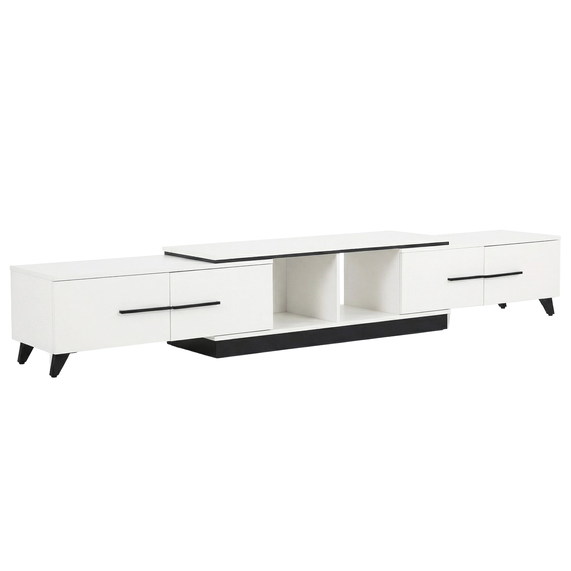 Extendable TV Cabinet Entertainment Unit 260cm | HomeAndLiving