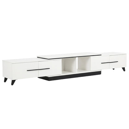 Extendable TV Cabinet Entertainment Unit 260cm | HomeAndLiving