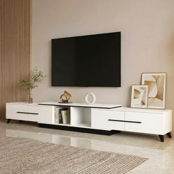 Extendable TV Cabinet Entertainment Unit 260cm | HomeAndLiving