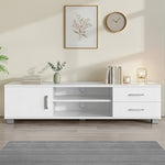 Entertainment Unit TV Cabinet 120cm White Dylan
