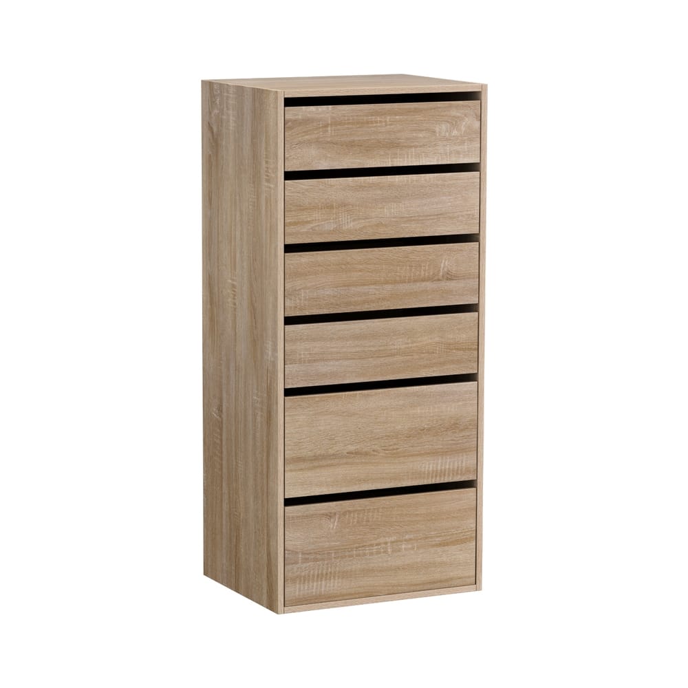 Tall Chest Of Drawers Storage 50.5x40x113cm