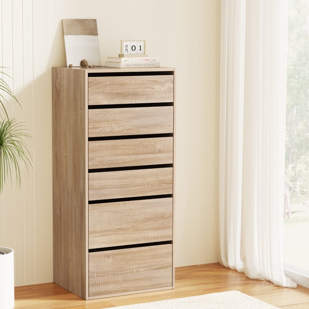 Tall Chest Of Drawers Storage 50.5x40x113cm