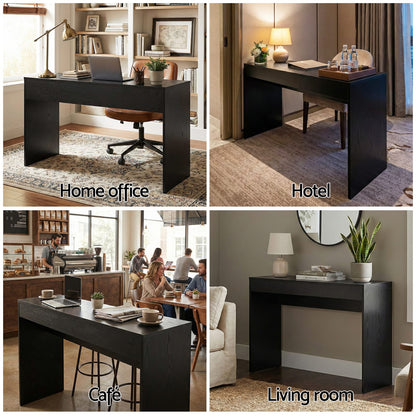 Console Table Black Marble 120x40x80cm