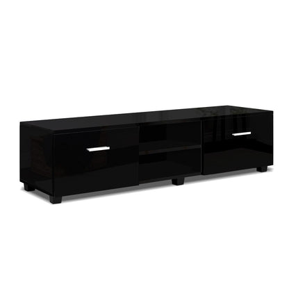Entertainment Unit Tv Cabinet 140Cm Black Jim